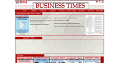 Desktop Screenshot of businesstimesusa.com