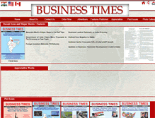 Tablet Screenshot of businesstimesusa.com